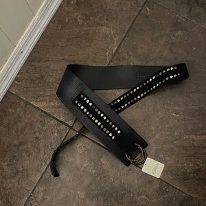 Black Studded Belt